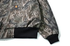画像4: 90s Used Carhartt Thermal Lined Active Jacket Mossy Oak made in USA (4)
