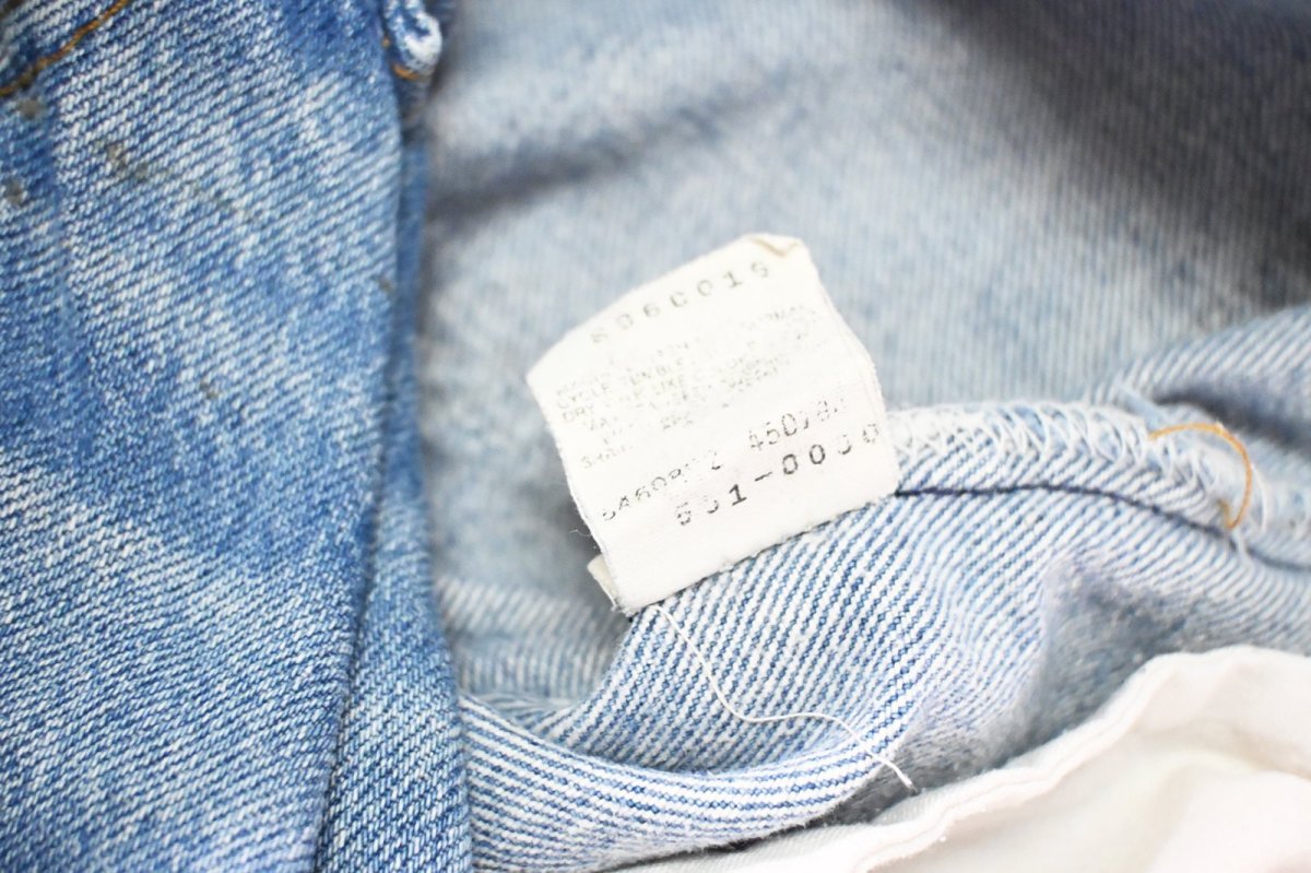 画像8: 92' Used Levi's 501 Denim Pants made in USA リーバイス (8)
