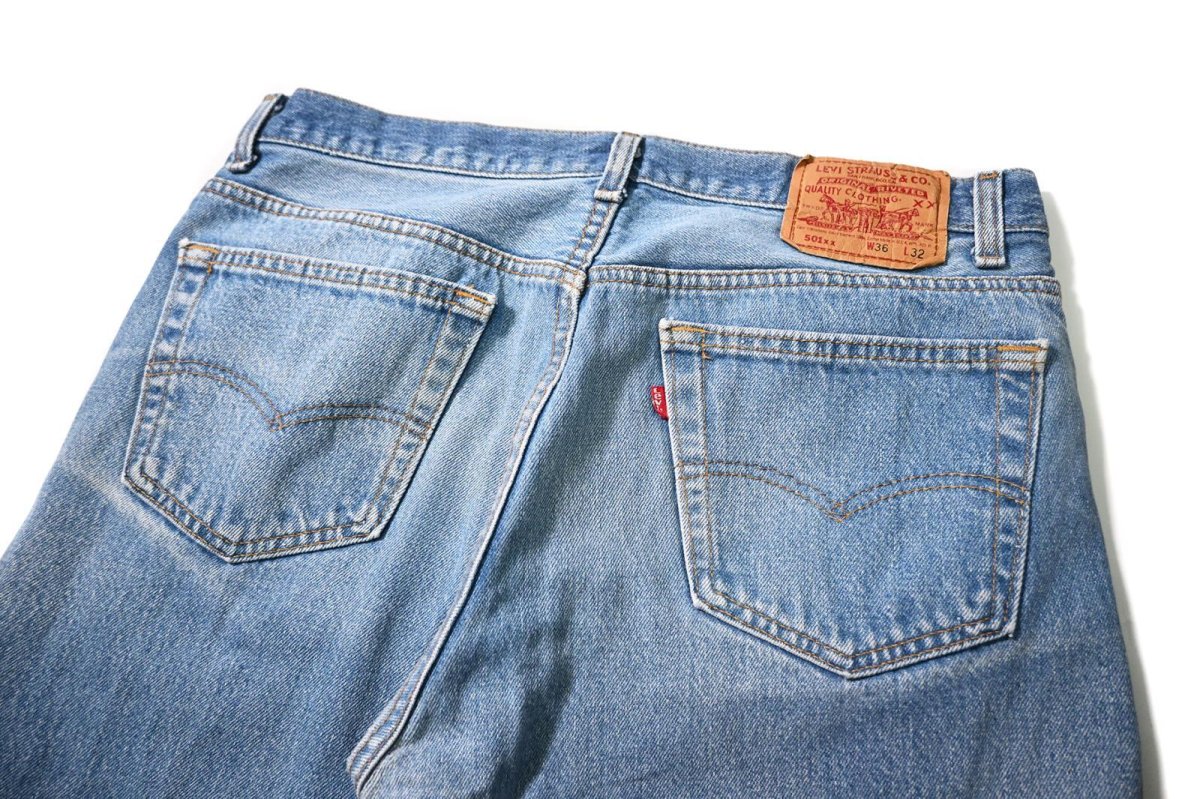 画像4: 92' Used Levi's 501 Denim Pants made in USA リーバイス (4)