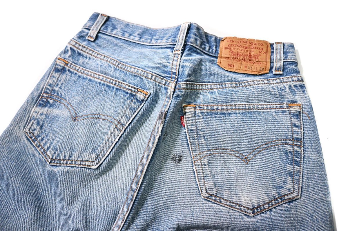 画像4: 93' Used Levi's 501 Denim Pants made in USA リーバイス (4)
