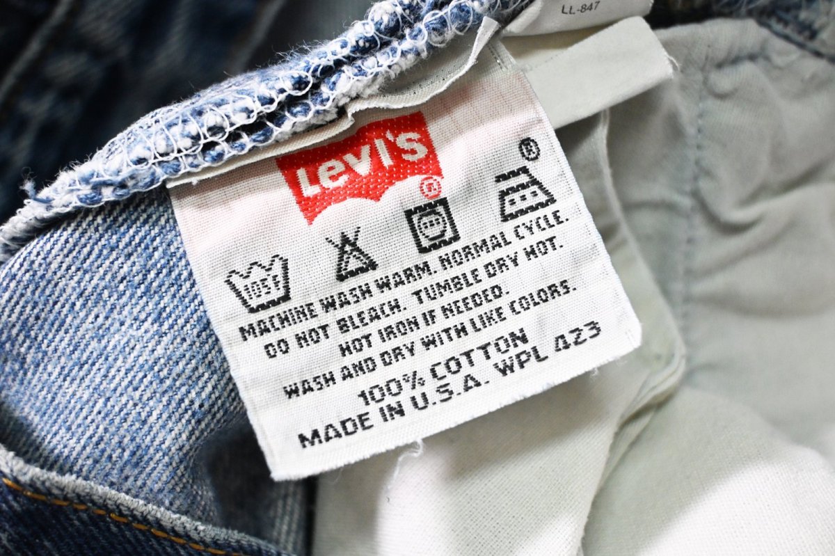 画像8: 01' Used Levi's 501 Denim Pants made in USA リーバイス (8)
