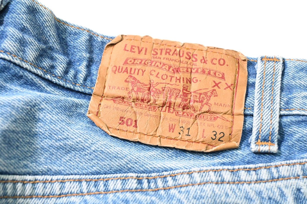 画像5: 93' Used Levi's 501 Denim Pants made in USA リーバイス (5)