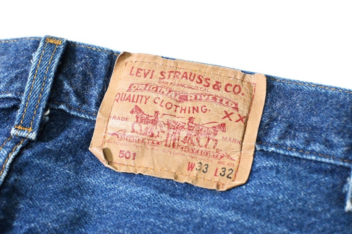 画像6: 89' Used Levi's 501 Denim Pants made in USA リーバイス (6)