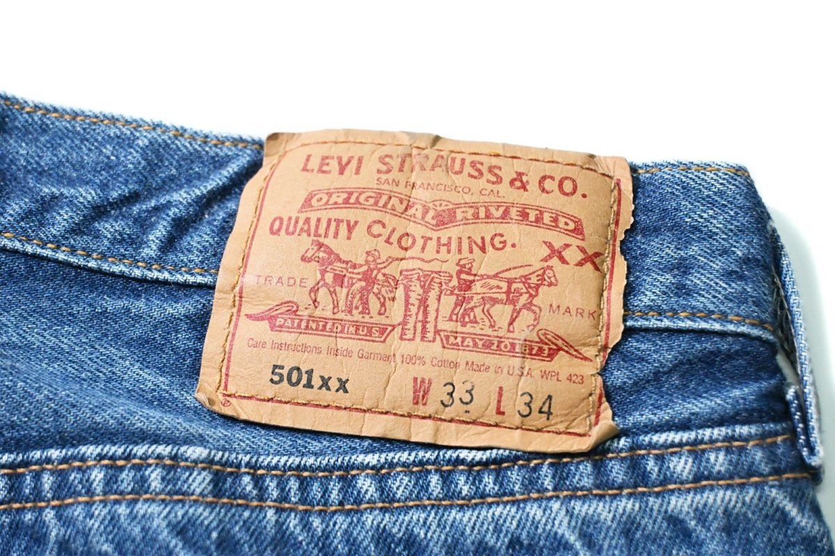 画像5: 00' Used Levi's 501 Denim Pants made in USA リーバイス (5)
