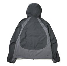 画像2: Nike Tech Woven Color-Block  Windrunner Jacket Anthracite/Iron Grey/Black (2)