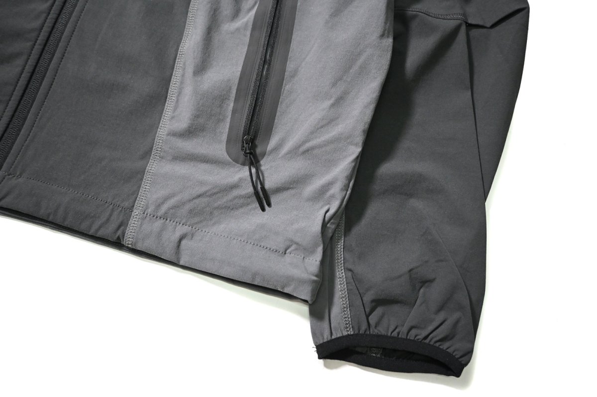 画像4: Nike Tech Woven Color-Block  Windrunner Jacket Anthracite/Iron Grey/Black (4)
