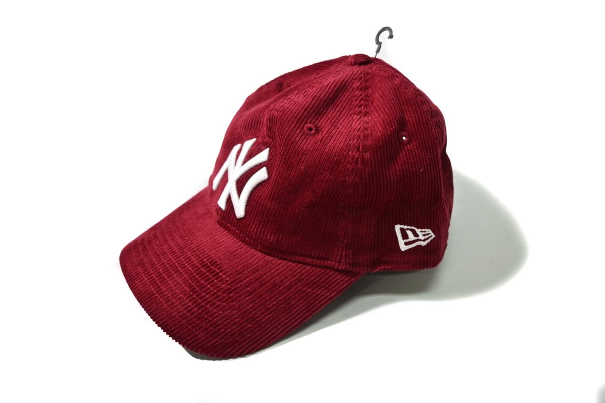 画像2: MoMA × New Era New York Yankees Corduroy Cap Burgundy (2)