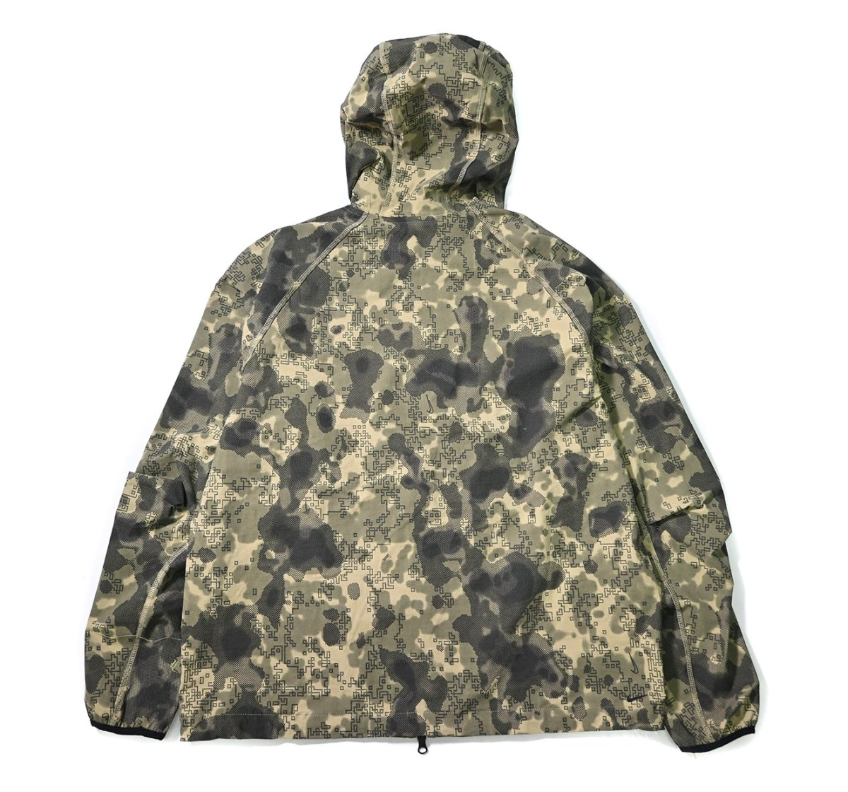画像7: Nike Tech Woven Camo Windrunner Jacket Neutral Olive/Black (7)