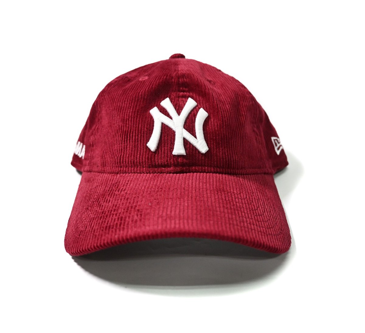 画像1: MoMA × New Era New York Yankees Corduroy Cap Burgundy (1)