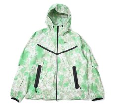 画像1: Nike Tech Woven Camo Windrunner Jacket Green Camo (1)