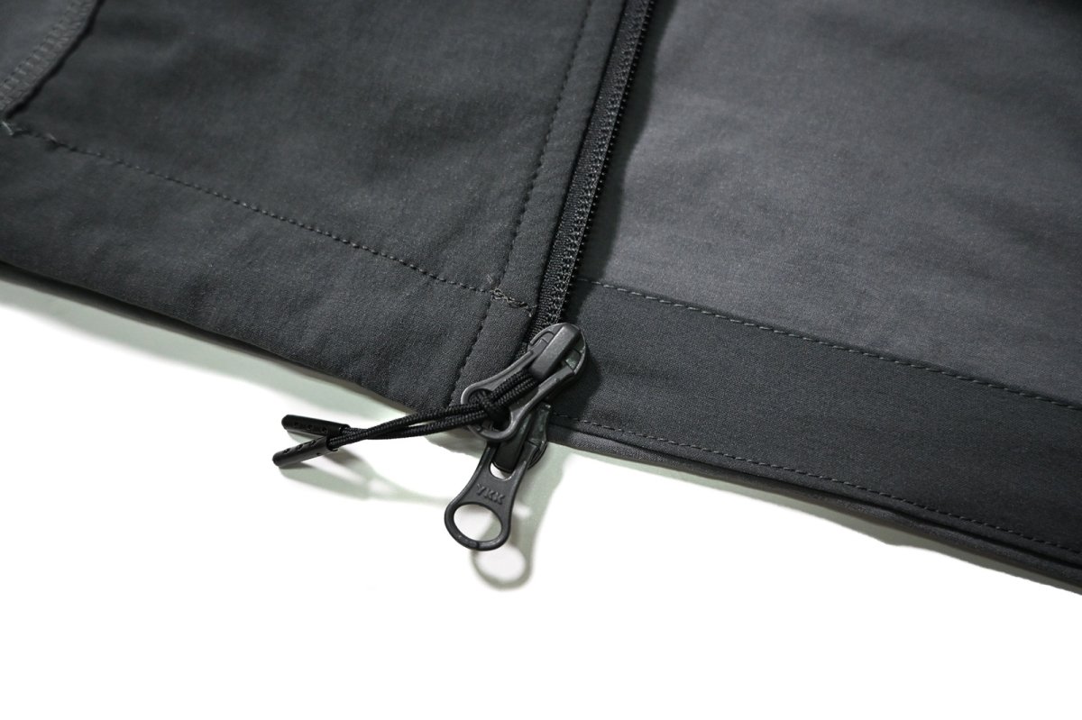 画像5: Nike Tech Woven Color-Block  Windrunner Jacket Anthracite/Iron Grey/Black (5)