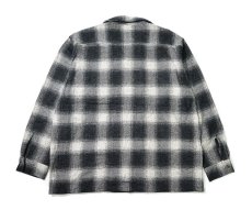画像2: DAMAGE DONE Ombre Check Heavy Flannel Shirt (2)