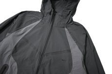 画像3: Nike Tech Woven Color-Block  Windrunner Jacket Anthracite/Iron Grey/Black (3)