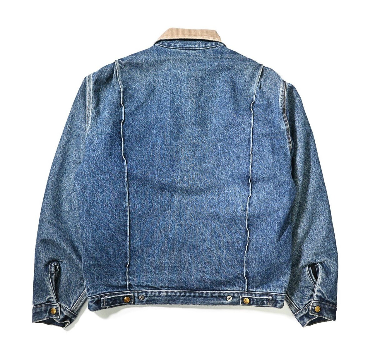 画像2: 00s Used Dickies Blanket Lined Denim Jacket (2)
