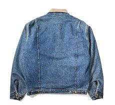 画像2: 00s Used Dickies Blanket Lined Denim Jacket (2)