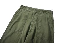 画像2: 60s Used Us Army OG-107 Utility Trouser (2)
