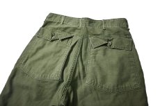 画像4: 60s Used Us Army OG-107 Utility Trouser (4)