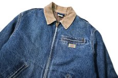 画像3: 00s Used Dickies Blanket Lined Denim Jacket (3)