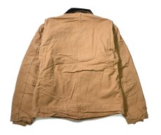 画像2: 07' Deadstock Carhartt Sherpa Lined Dearborn Jacket Camel (2)