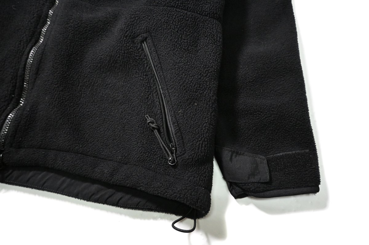 画像4: 03' Used Us Army ECWCS Gen2 Fleece Jacket Black (4)