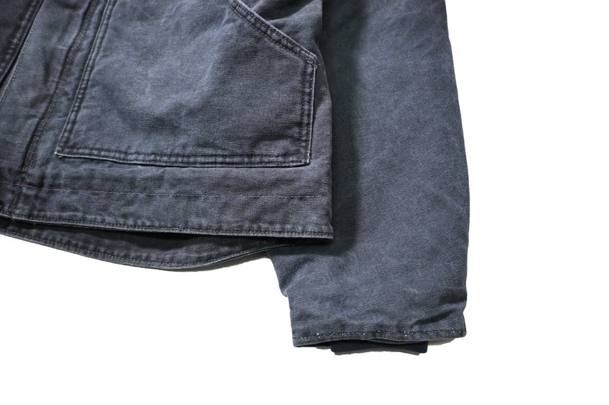 画像4: 07' Used Carhartt Sherpa Lined Dearborn Jacket Petrol (4)