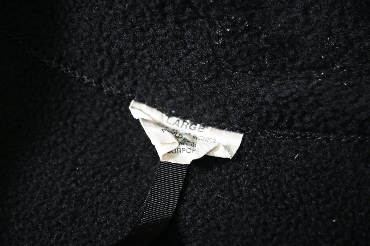 画像8: 00s Used Us Army ECWCS Gen2 Fleece Jacket Black (8)