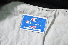 画像6: 80-90s Used Champion Melton Varsity Jacket made in USA (6)