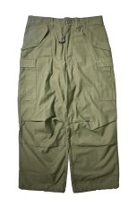 画像1: 70s Used Us Army M-65 Field Pants Olive (1)