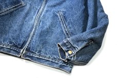 画像4: 00s Used Dickies Blanket Lined Denim Jacket (4)