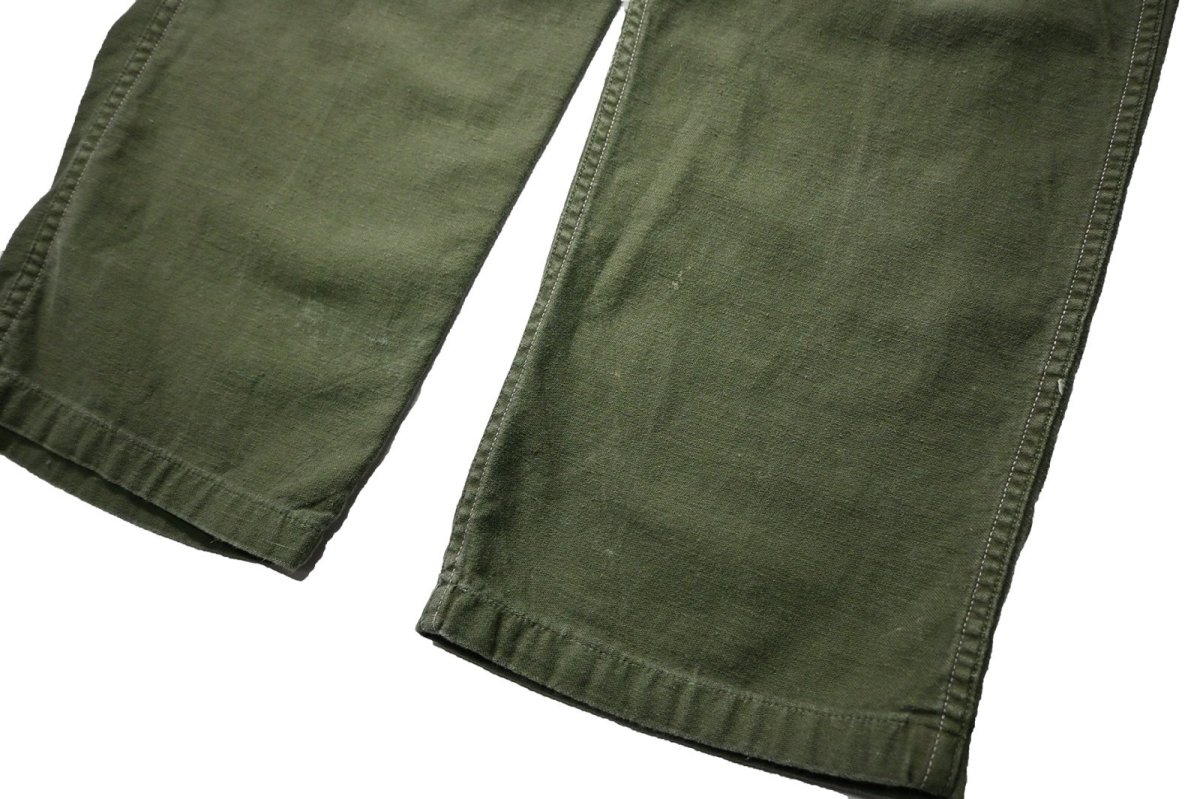 画像3: 60s Used Us Army OG-107 Utility Trouser (3)