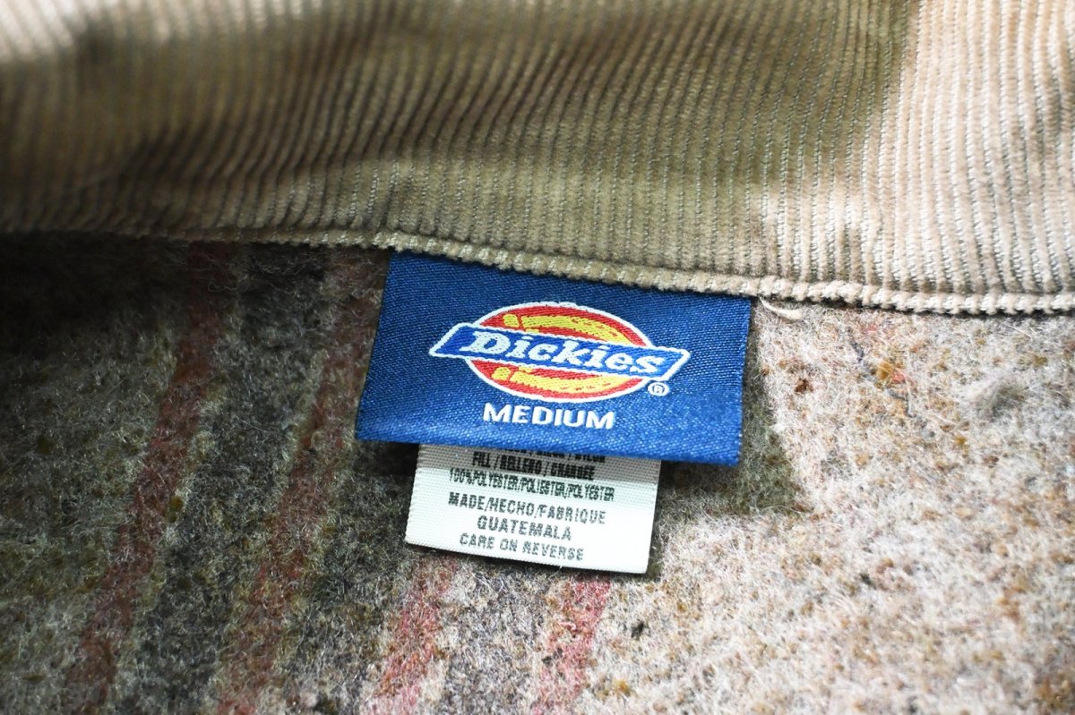 画像6: 00s Used Dickies Blanket Lined Denim Jacket (6)