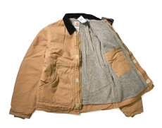 画像5: 07' Deadstock Carhartt Sherpa Lined Dearborn Jacket Camel (5)