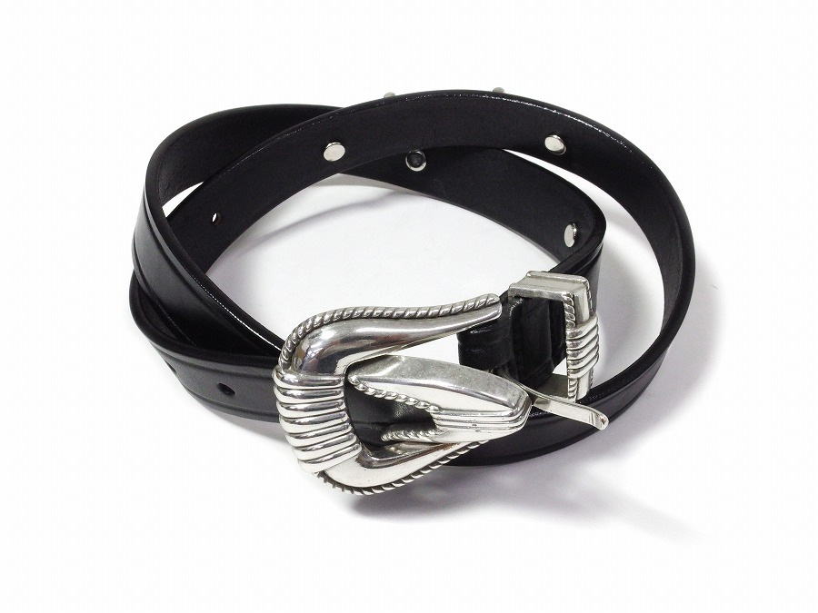 TORY LEATHER / トリーレザー | BRIDLE LEATHER BELT 2139 レザーベルト | BLACK | レディース