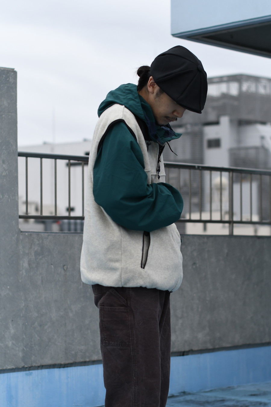 XL 700FILL 700FILL Fleece Vest フリース ベスト - ベスト