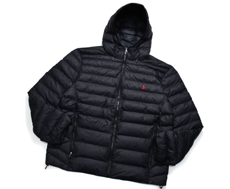 画像1: Polo Ralph Lauren PRIMALOFT Packable Jacket Black ラルフローレン (1)