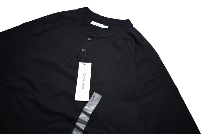 calvin klein henley shirt