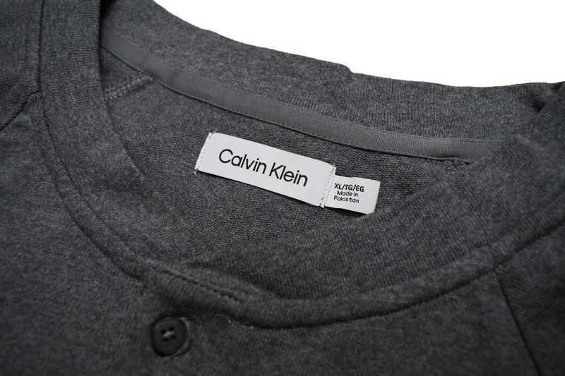 calvin klein henley shirt