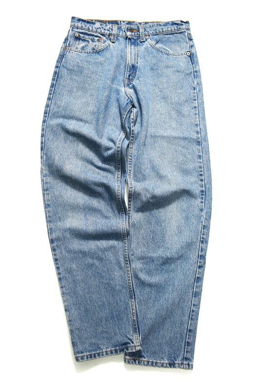 画像1: Used Levi's 550 Denim Pants made in USA リーバイス (1)