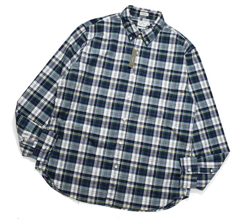 画像1: J.Crew Plaid Pattern L/S Shirt (1)