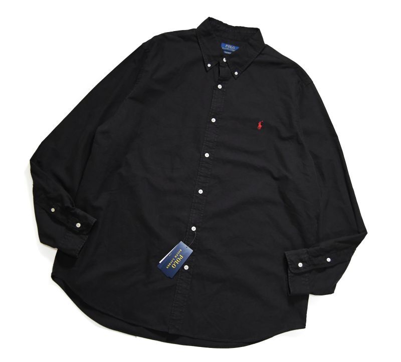 画像1: Polo Ralph Lauren Big Size Oxford L/S Shirt "Classic Fit" (1)