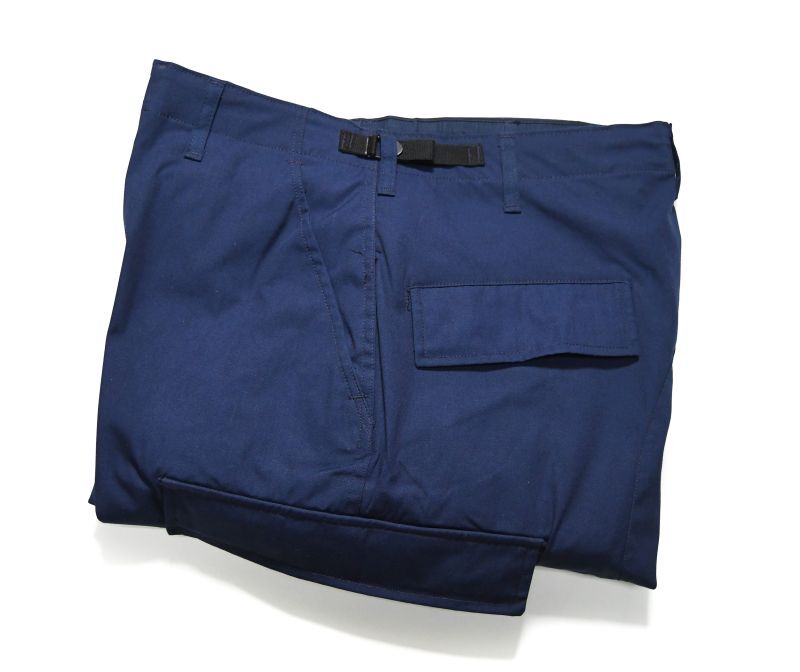 画像1: Deadstock Propper Non‐Rip BDU Trousers Blue プロッパー カーゴパンツ 　 (1)