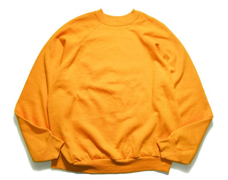 画像1: Deadstock Tultex Blank Sweat Shirt Yellow made in USA (1)