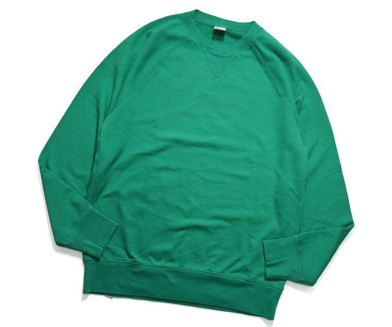 画像1: J.Crew French Terry Sweat Shirt Festive Green (1)