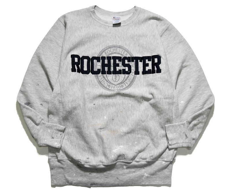 画像1: Used Champion Reverse Weave Boro Sweat Shirt "Rochester" (1)