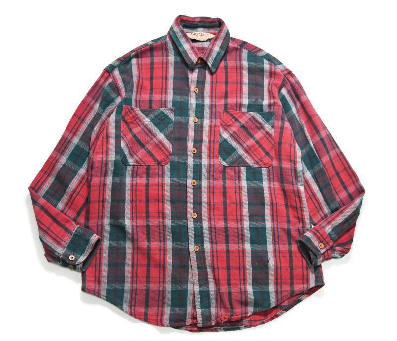 画像1: Used Big Mac L/S Flannel Shirt made in USA (1)