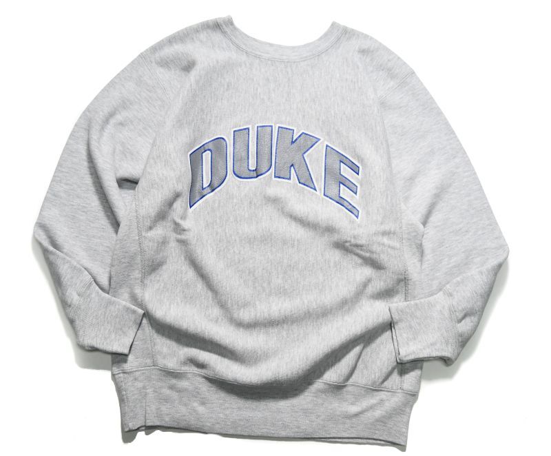 画像1: Used Champion Reverse Weave Sweat Shirt "Duke" made in USA  チャンピオン (1)