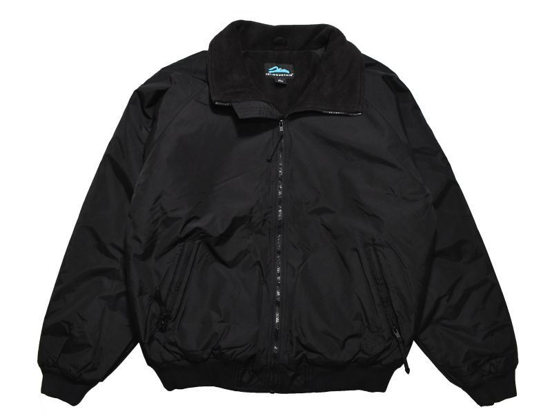 画像1: Deadstock Tri Mountain Shelled Fleece jacket #8800 Black/Black (1)