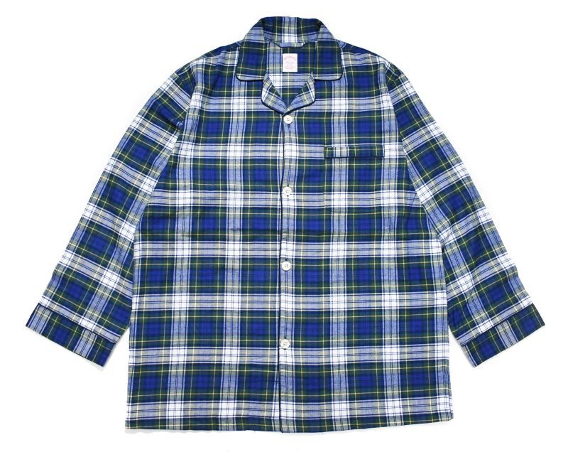 Brooks Brothers Plaid Pattern L/S Flannel Pajama Shirt ブルックスブラザーズ