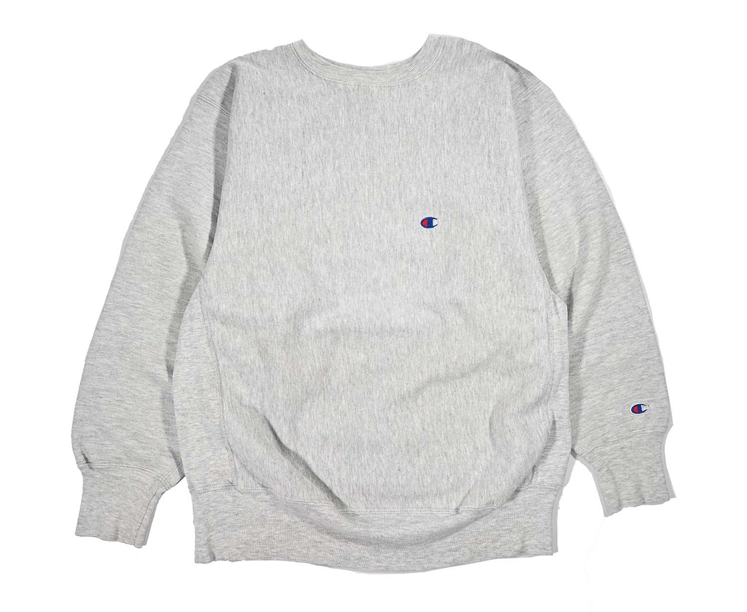 90s Used Champion Reverse Weave Sweat Shirt Ash made in USA