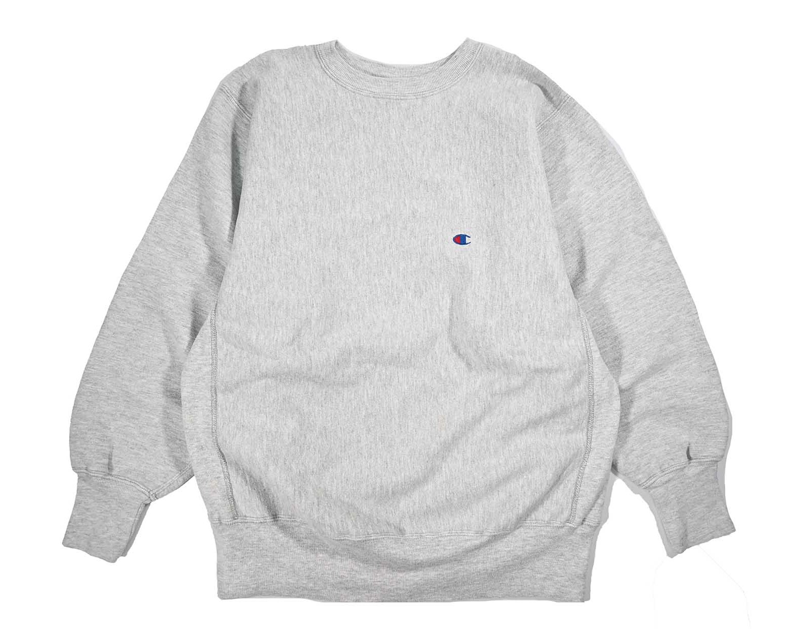 90s Used Champion Reverse Weave Sweat Shirt Ash made in USA